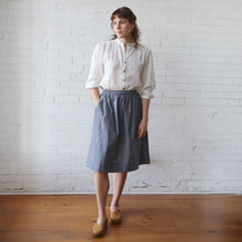 Load image into Gallery viewer, CA Everyday Skirt - Navy Weave
