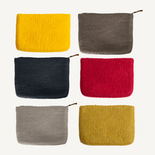 Load image into Gallery viewer, Wool Zipper Pouch