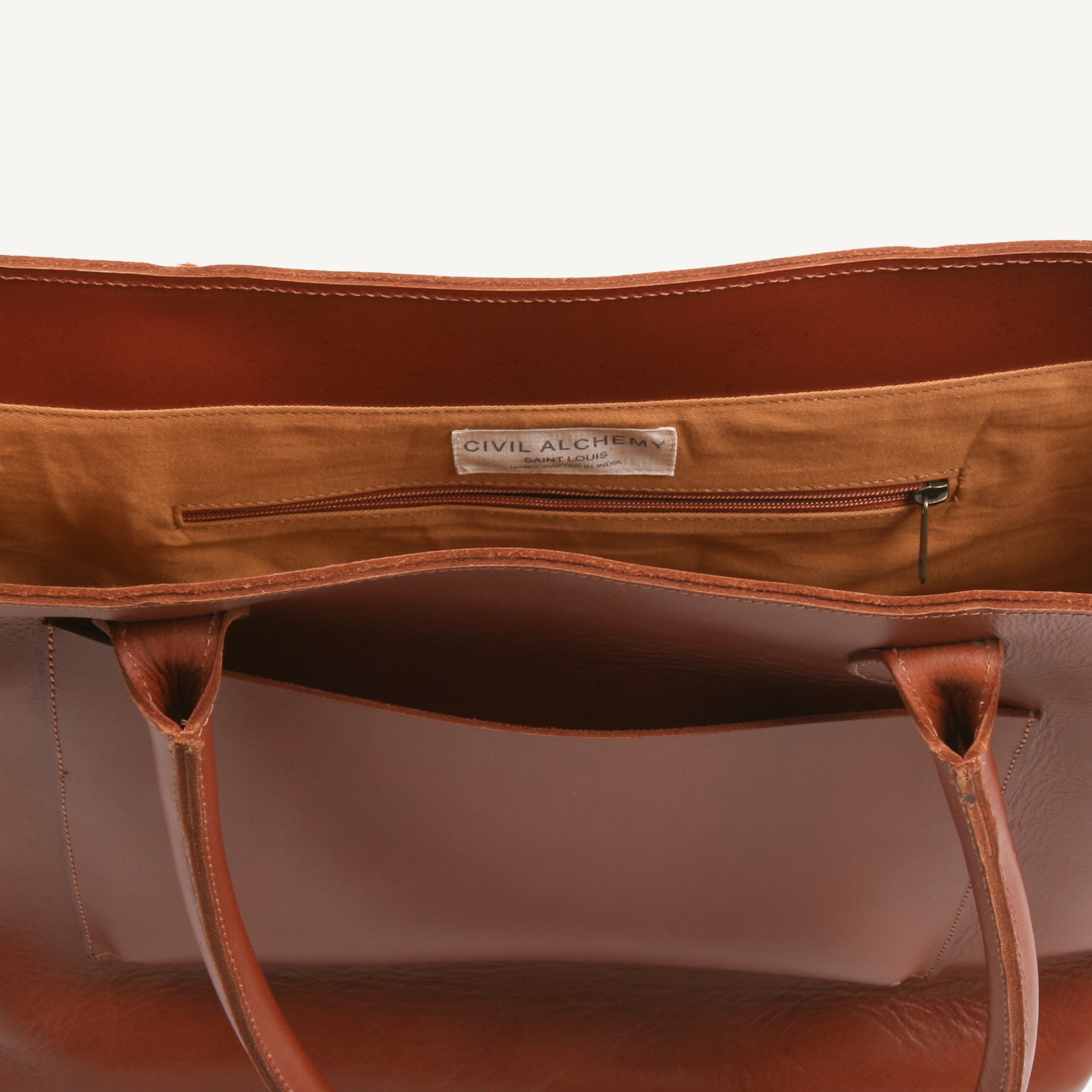 The Work Tote Tan