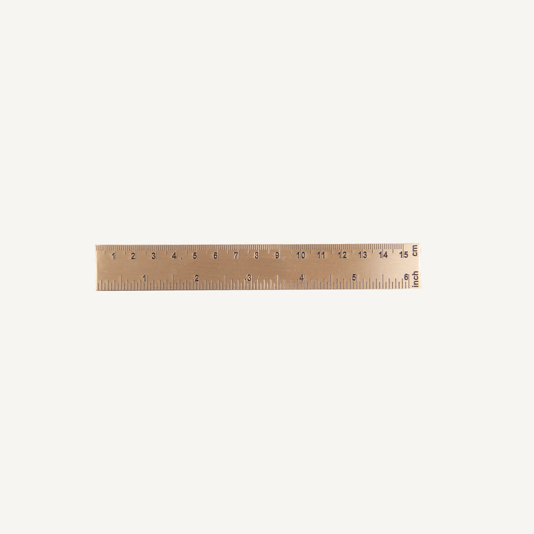 Brass Ruler