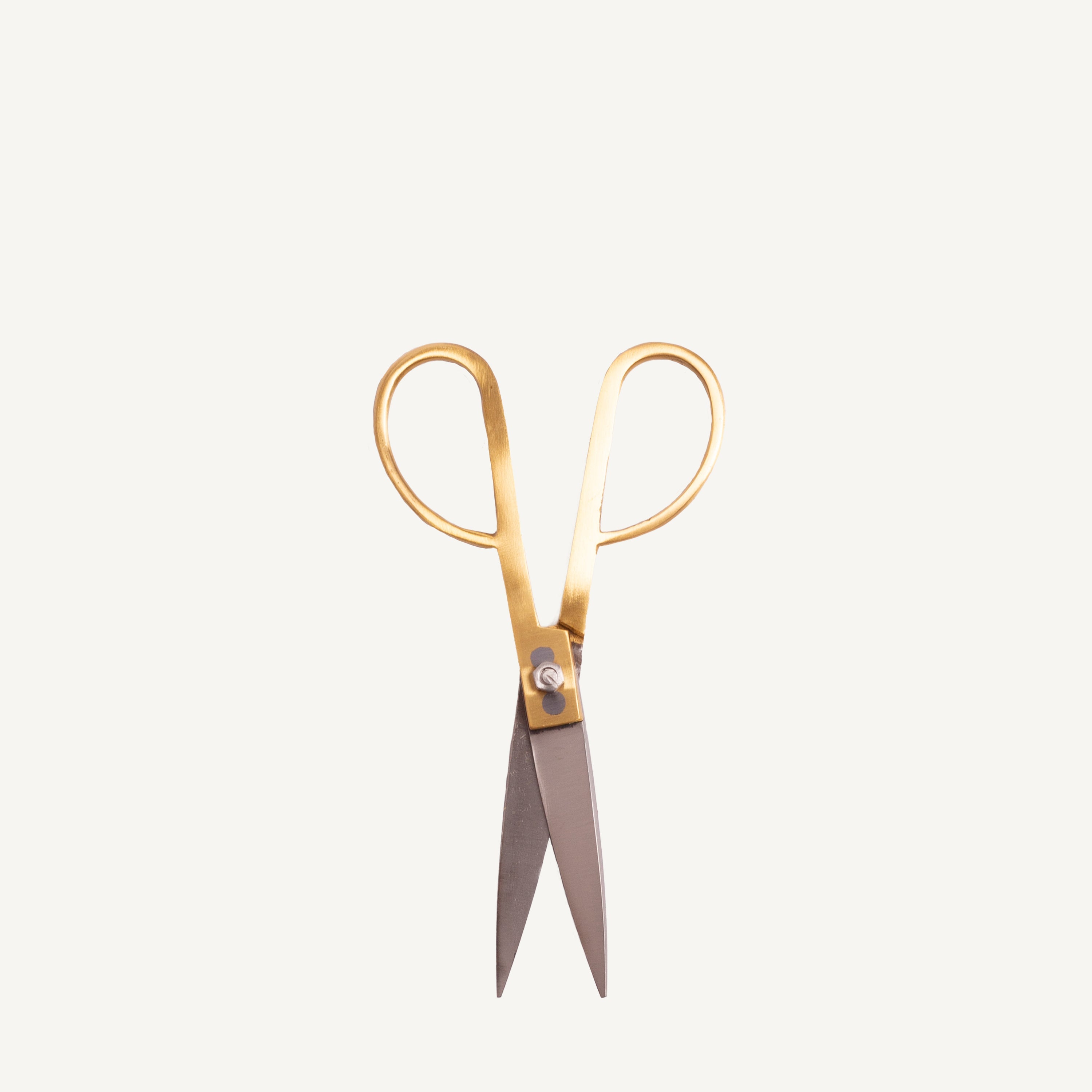 7.5" Brass Scissor