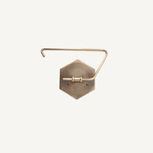 Load image into Gallery viewer, Brass Toilet Roll Holder
