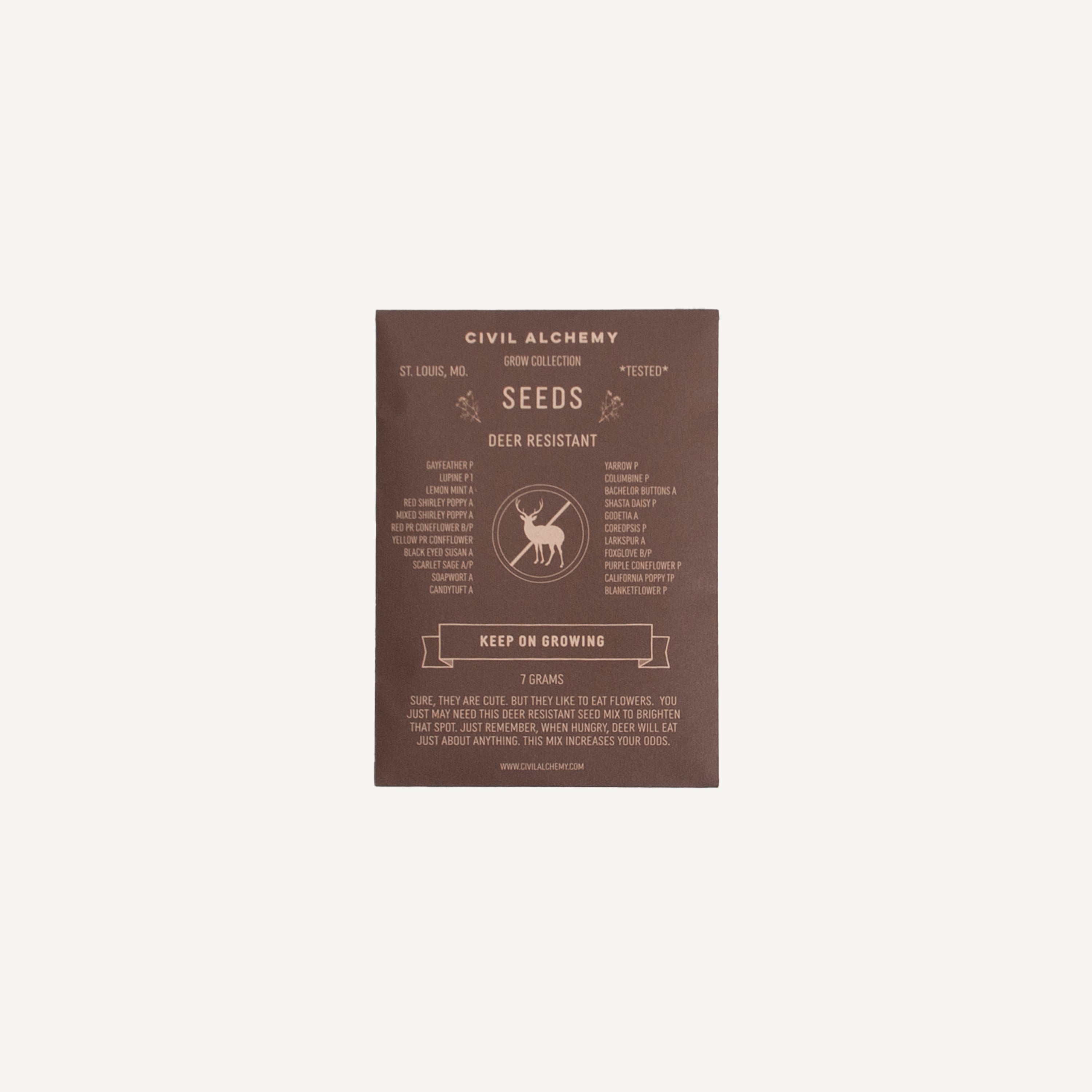 Deer Resistant Seed Mix