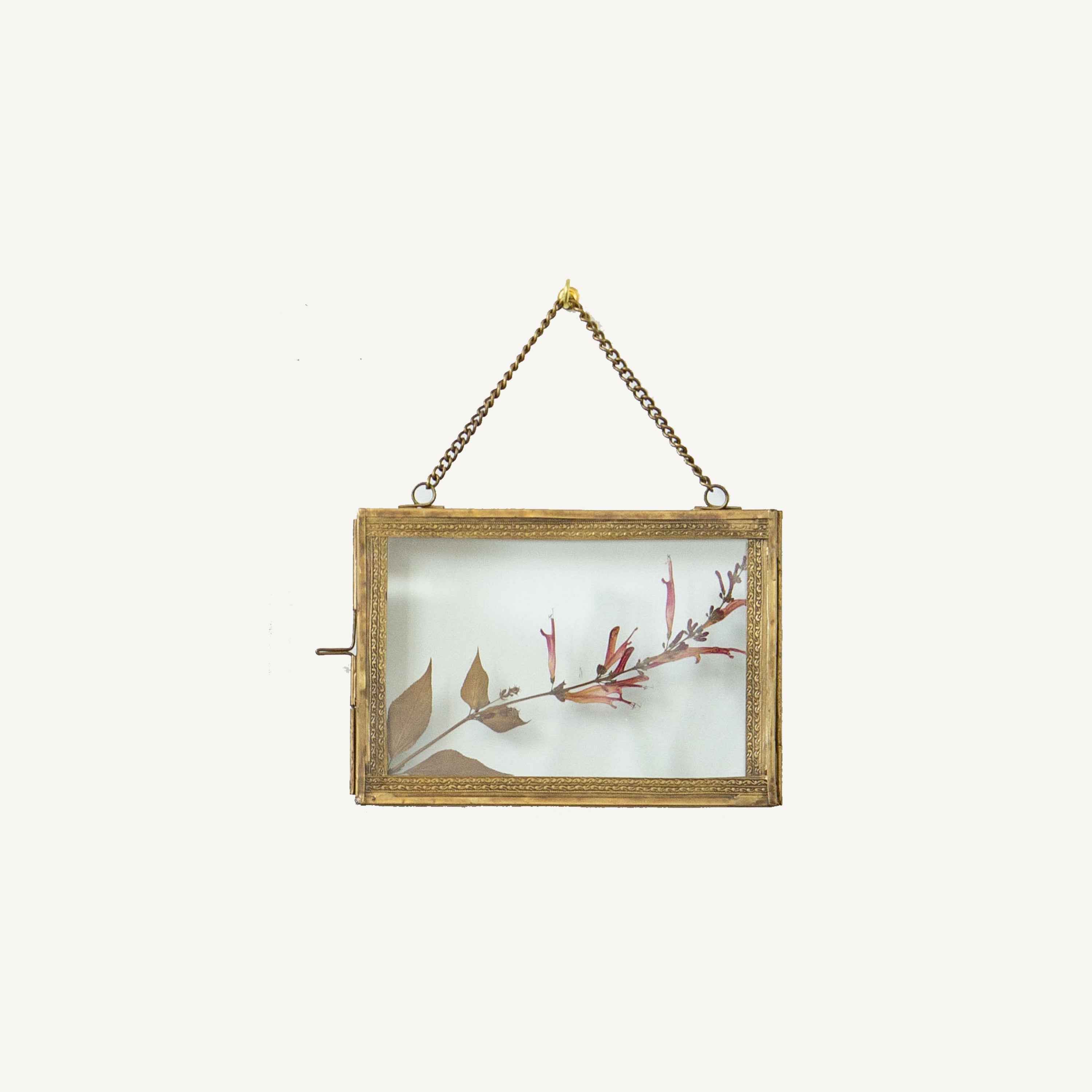 Brass Hanging Photo Frames
