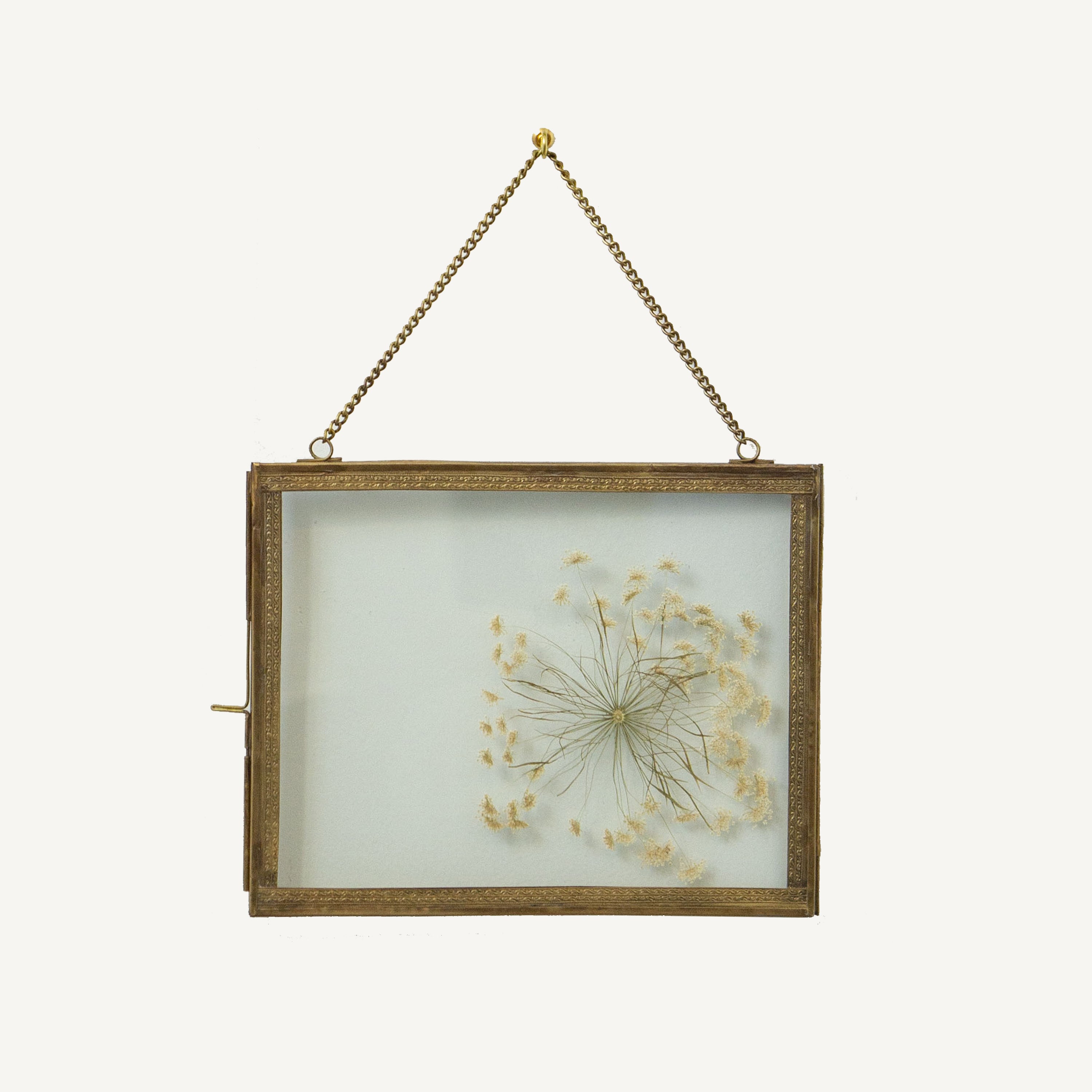 Brass Hanging Photo Frames
