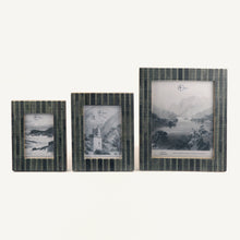 Load image into Gallery viewer, Black Bone Lined Frame - 8&quot; x 10&quot;
