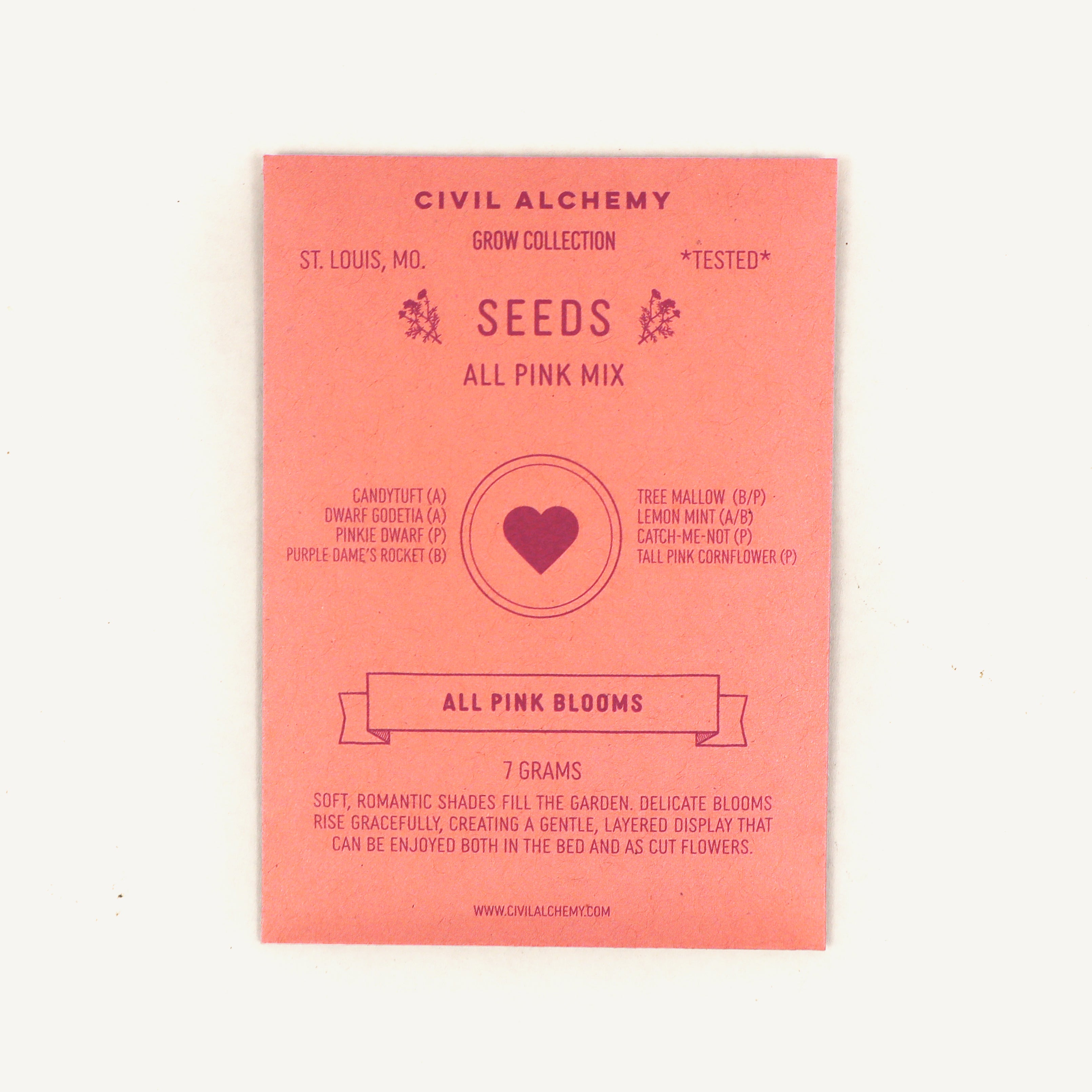 All Pink Seed Mix