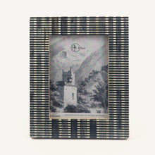 Load image into Gallery viewer, Black Bone Lined Frame - 5&quot; x 7&quot;
