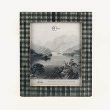 Load image into Gallery viewer, Black Bone Lined Frame - 8&quot; x 10&quot;
