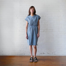 Load image into Gallery viewer, CA Everyday Dress - Plain Blue Plaid
