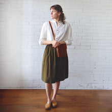 Load image into Gallery viewer, CA Everyday Skirt - Linen Olive

