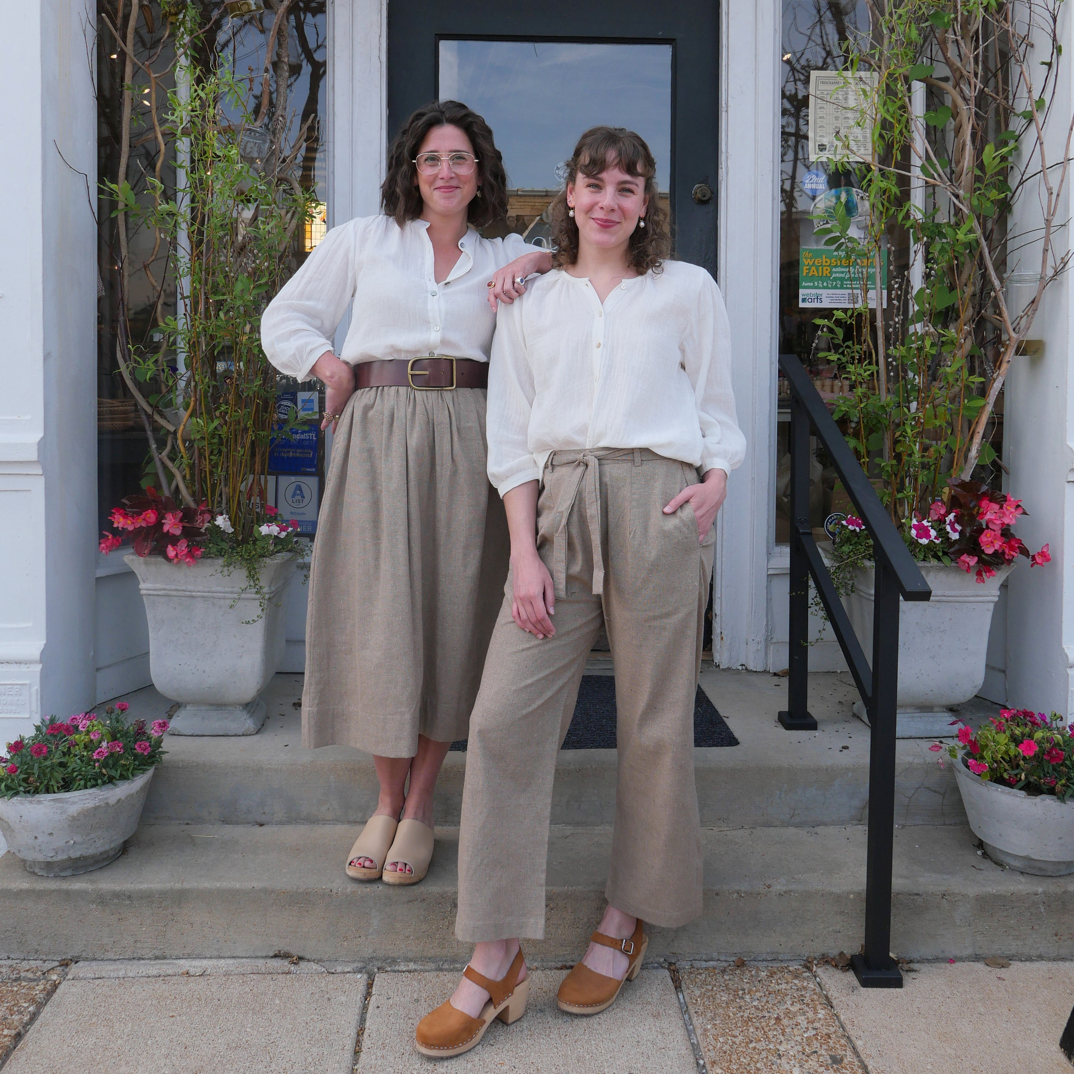 CA Grace Skirt - Brown Weave