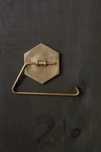 Load image into Gallery viewer, Brass Toilet Roll Holder
