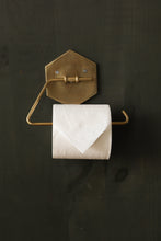Load image into Gallery viewer, Brass Toilet Roll Holder
