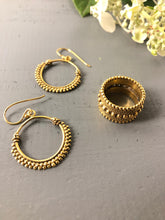 Load image into Gallery viewer, Athena Earring (Gold) (Oxidised)
