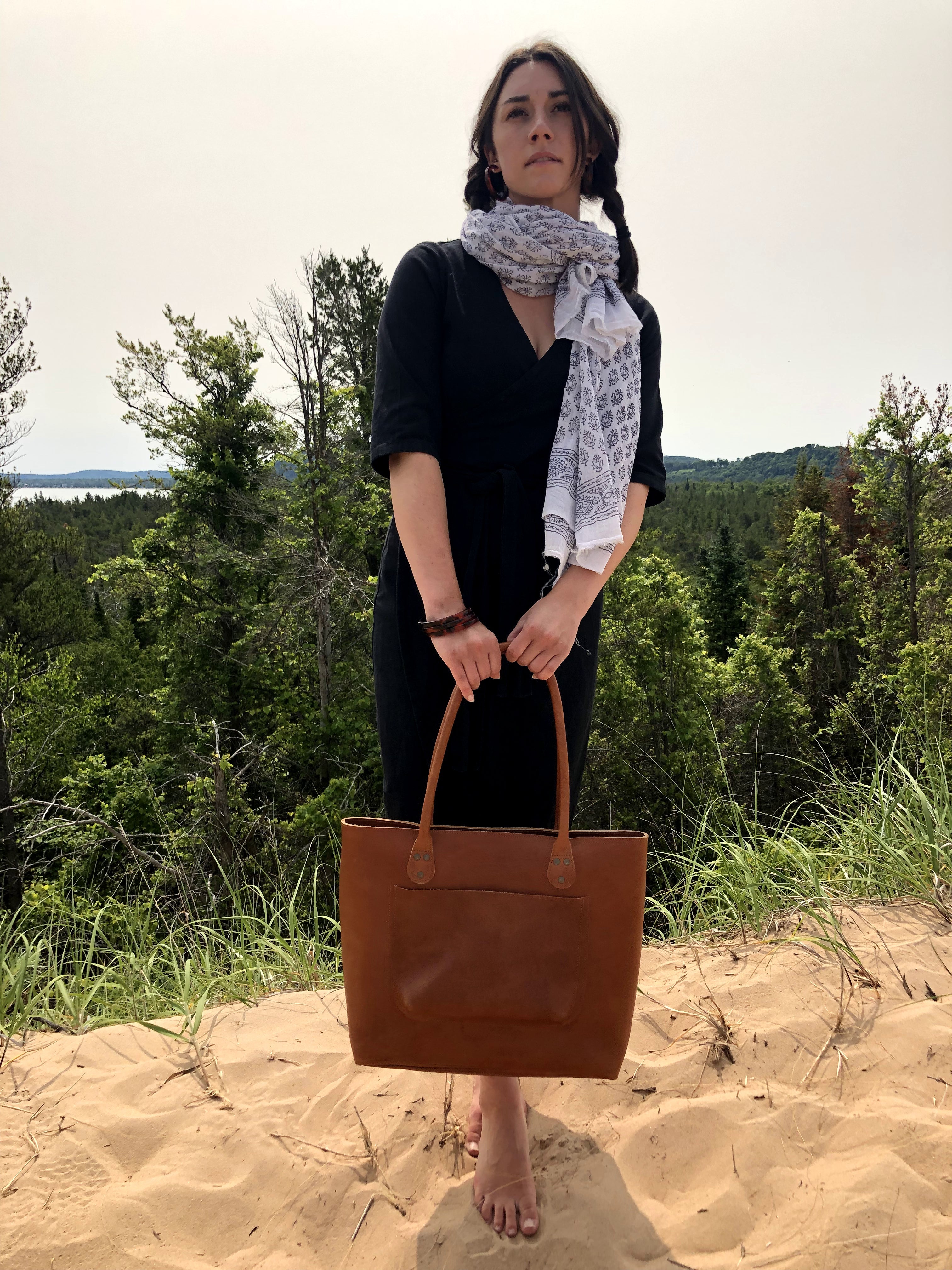 The Work Tote Tan
