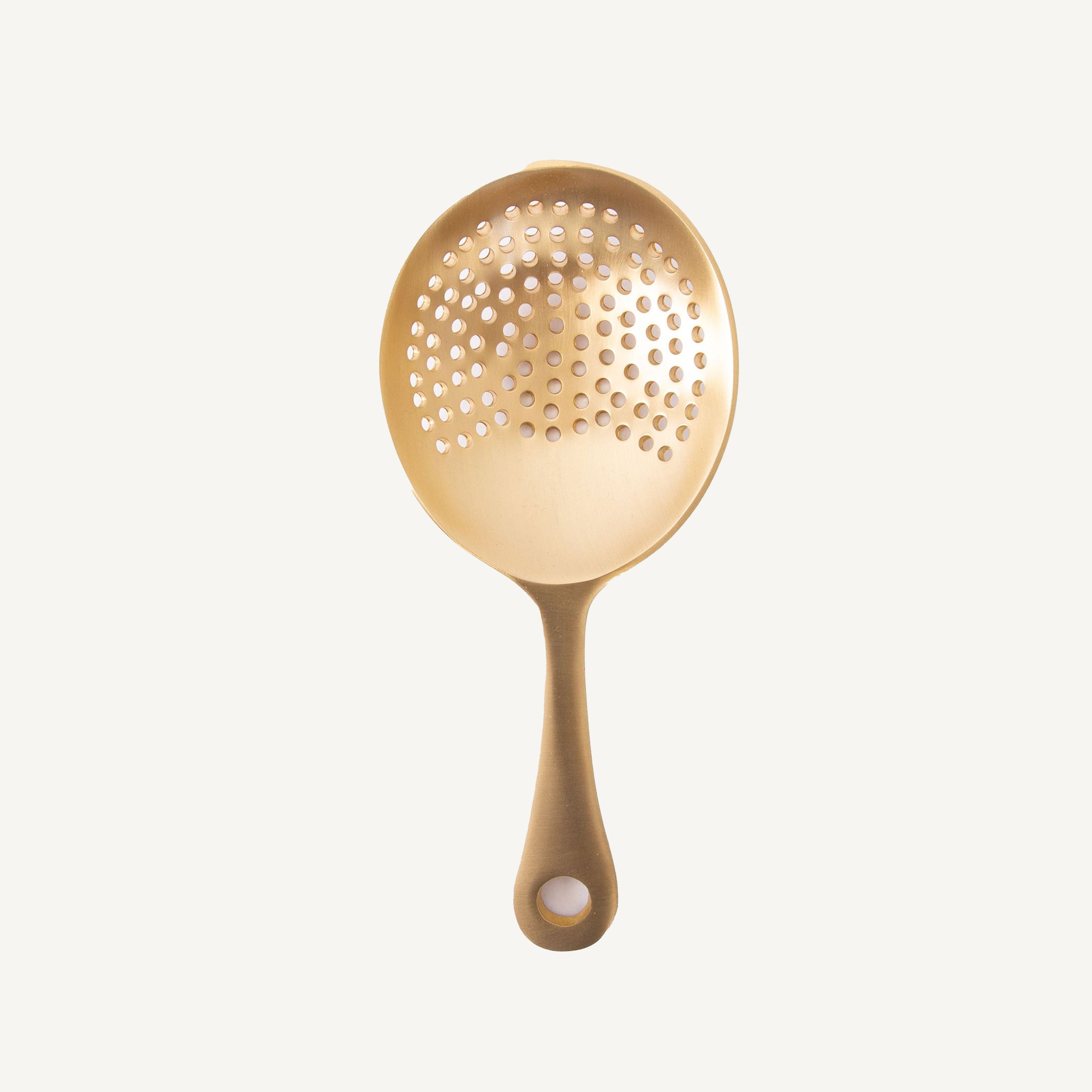 Solid Brass Julep Strainer