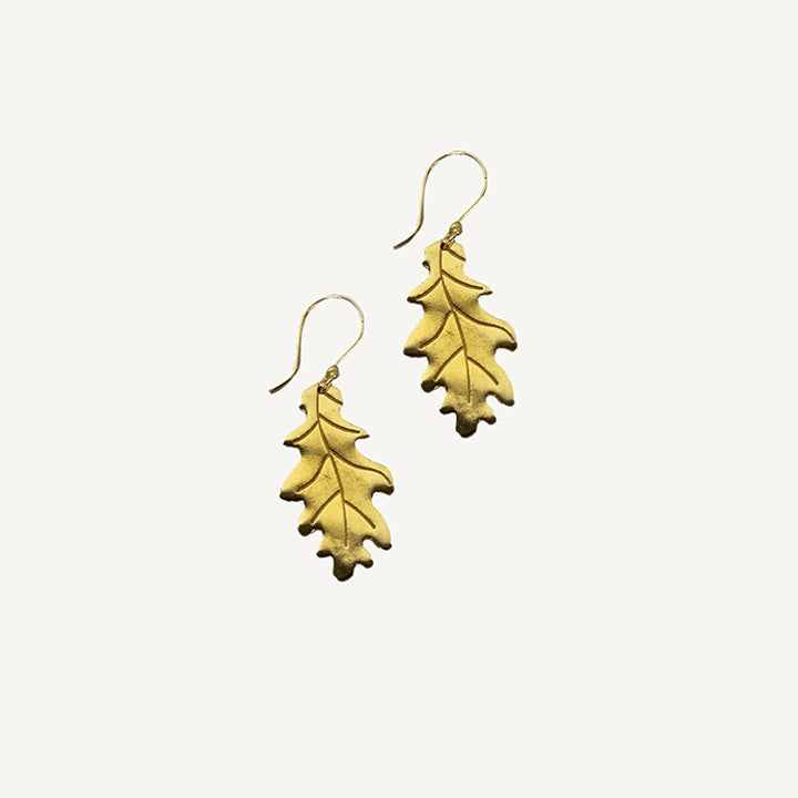 Oak Leaf Earrings