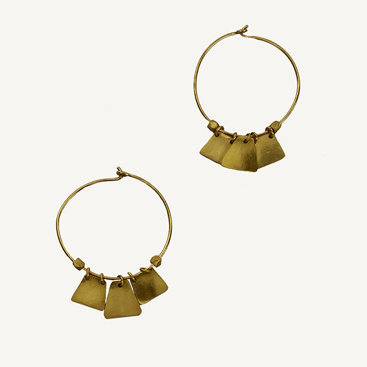 Page Hoop Earrings (More Colors)