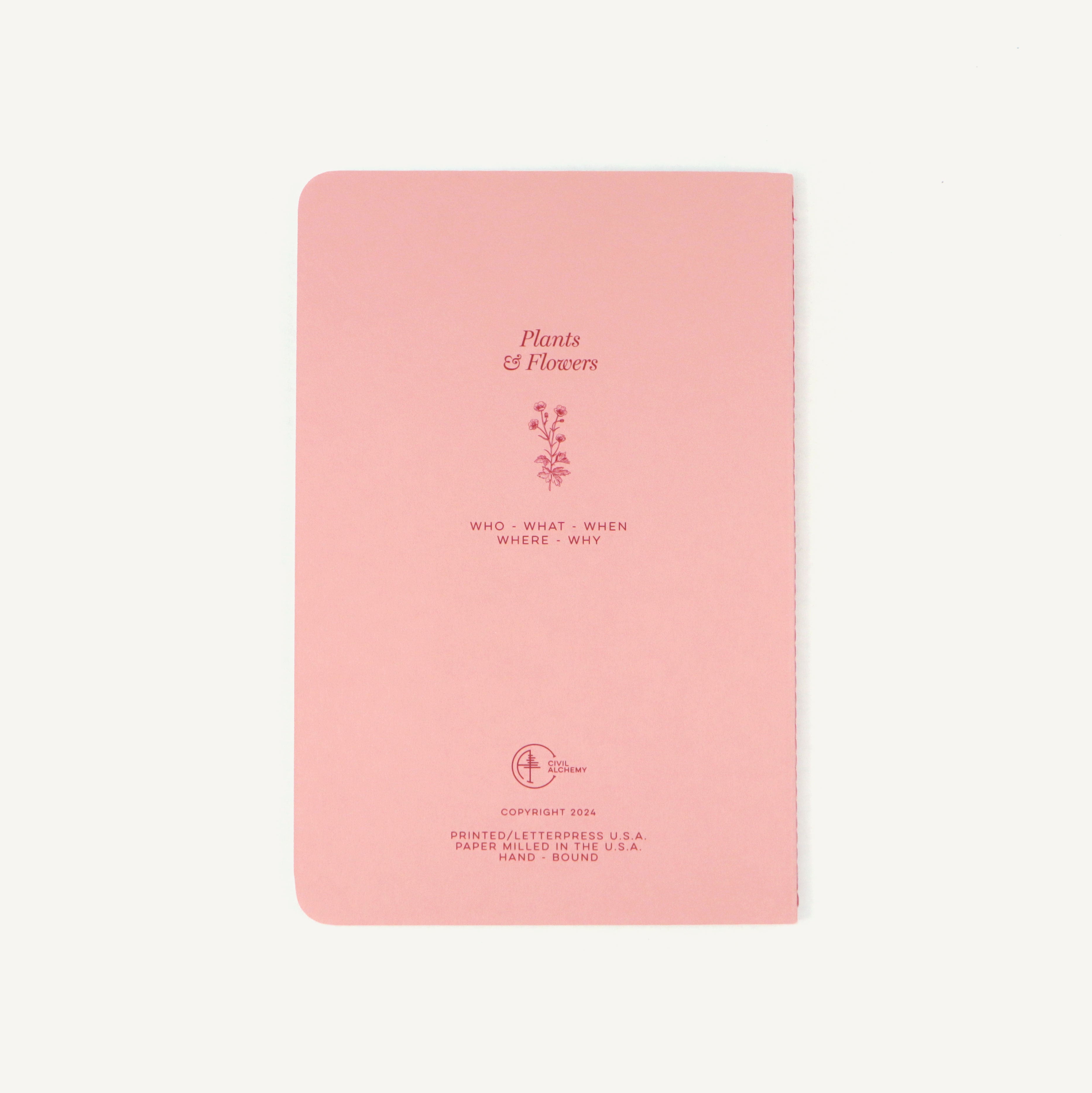 Plants and Flowers - Activity Journal