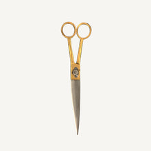 Load image into Gallery viewer, Shears Brass and Stainless Steel 7in
