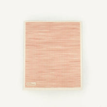 Load image into Gallery viewer, Pink woven Swedish dishcloth on a white background
