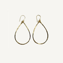 Load image into Gallery viewer, Teardrop Hoop Earrings
