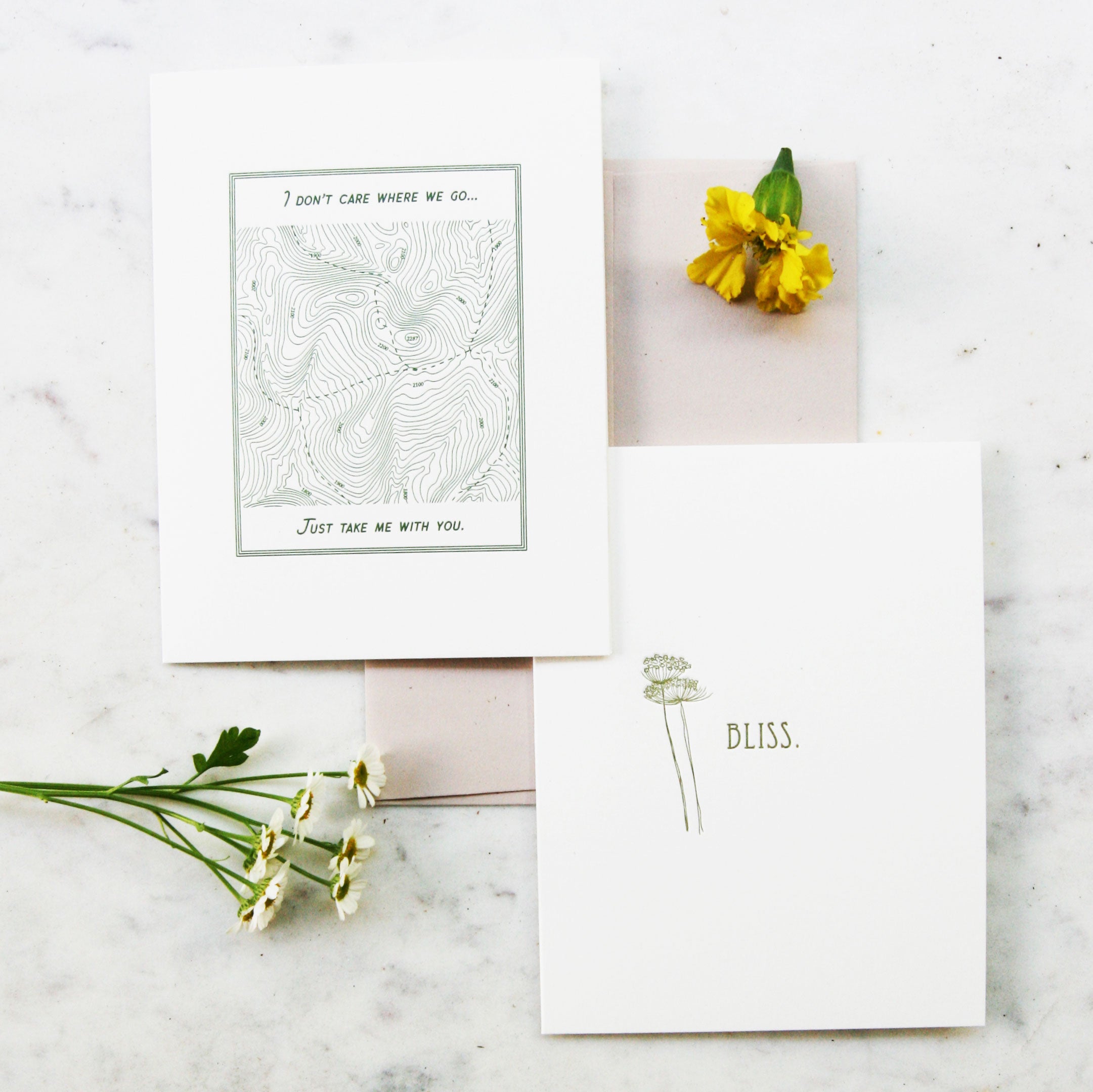 Just Take Me With You Card