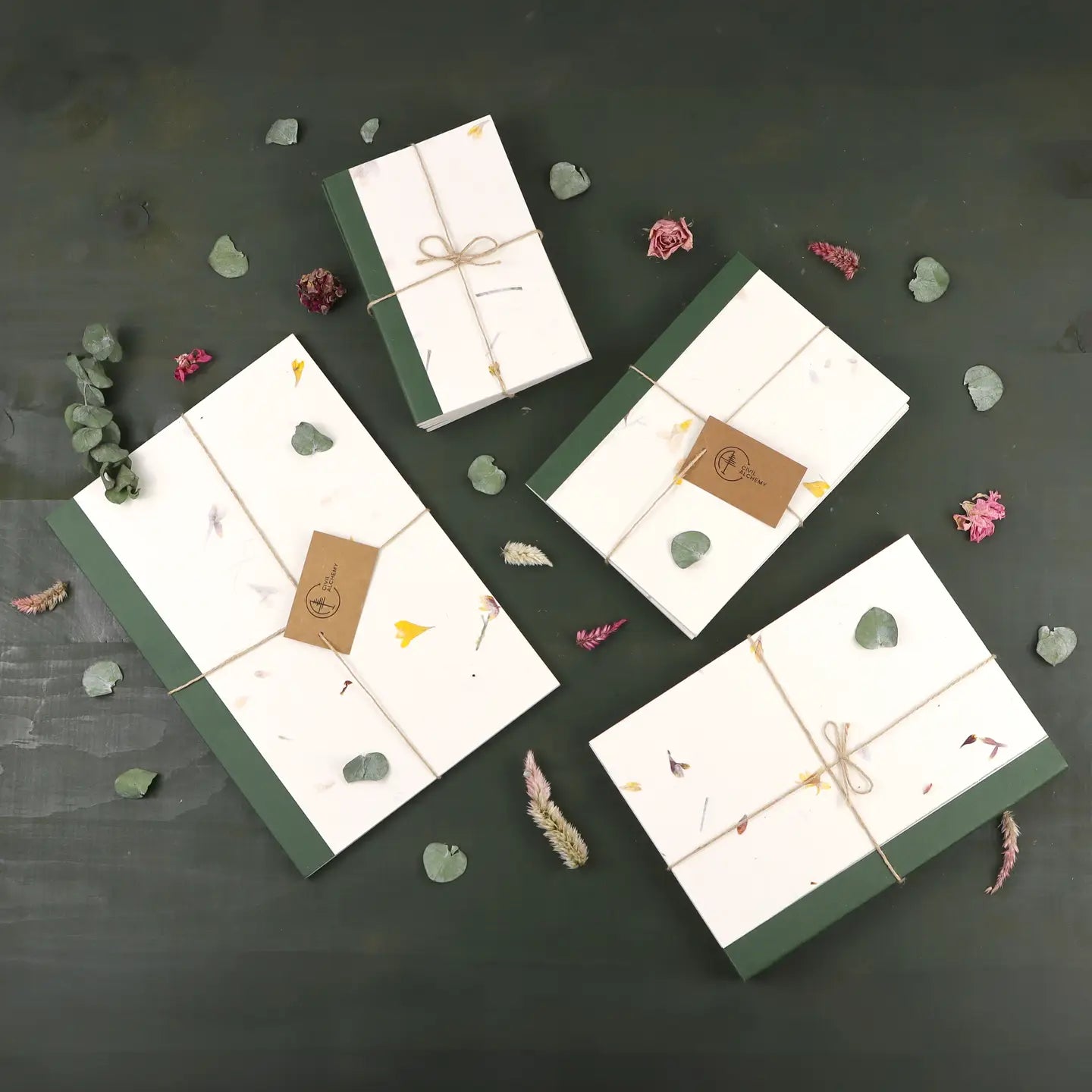 Extra Large Flower Lokta Paper Journal