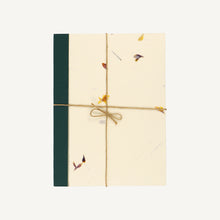 Load image into Gallery viewer, Large Flower Lokta Paper Journal - Set of 3
